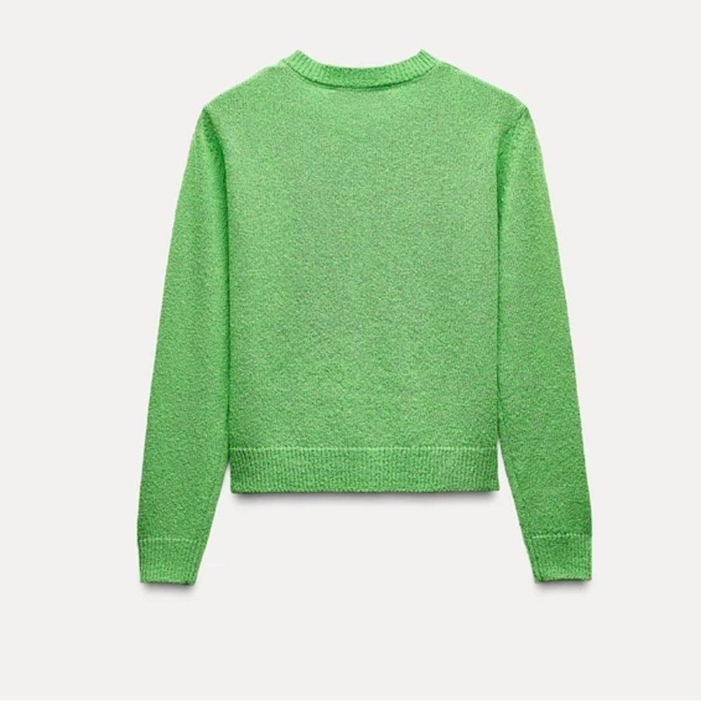 Spring 🌺 NEW ZARA SOFT KNIT Sweater S 
🚨price firm no discount on this cardigan - Picture 3 of 5